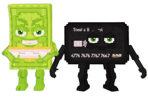 Steal a Brainrot Shop Cash or Card