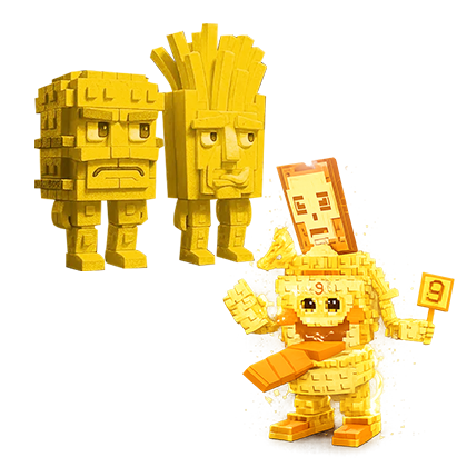 Steal a Brainrot Shop Gold Burguro And Fryuro + Gold La Secret Combinasion Bundle