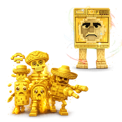 Steal a Brainrot Shop Gold La Taco Combinasion + Gold Lavadorito Spinito Bundle