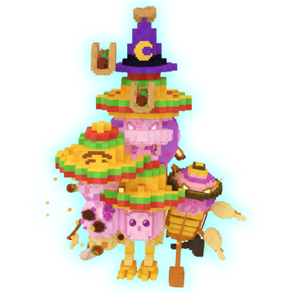 Steal a Brainrot Shop Gold La Taco Combinasion(Meowl traits)