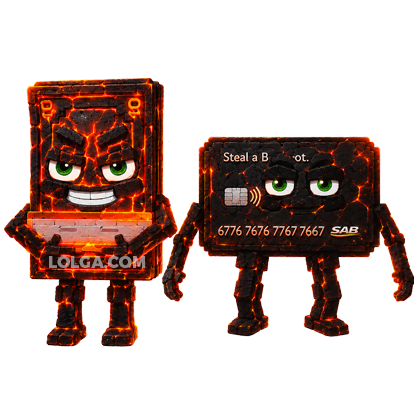 Steal a Brainrot Shop Lava Cash or Card