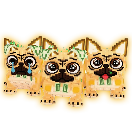 Steal a Brainrot Shop Los Puggies(Meowl traits)