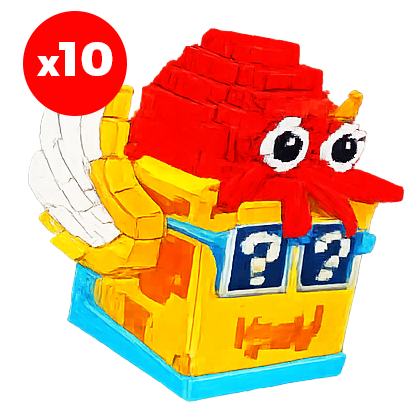 Steal a Brainrot Shop Octo Lucky Block x10