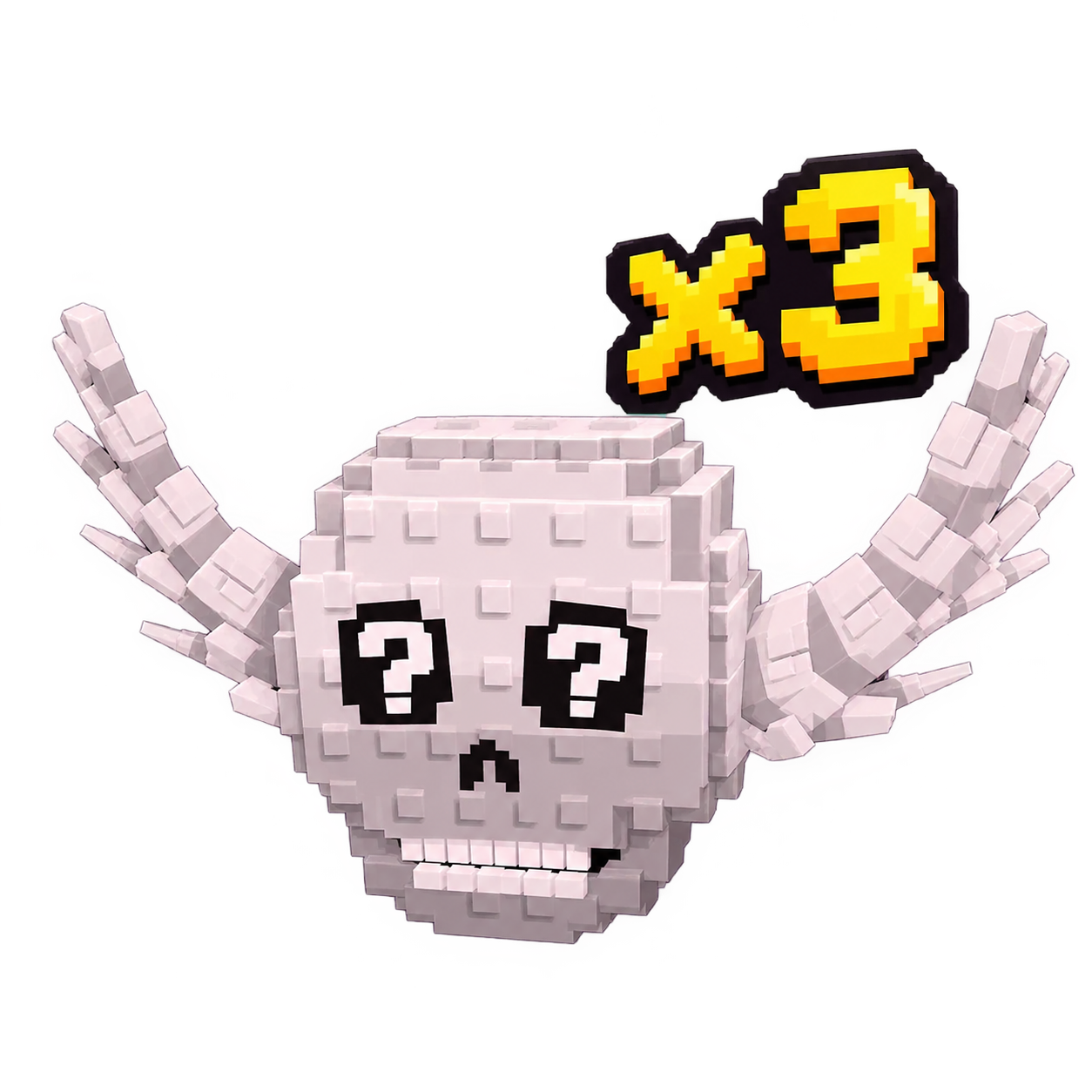 Steal a Brainrot Shop Skull Lucky Block x3
