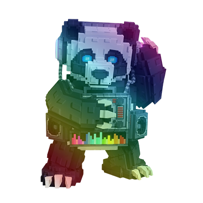 Steal a Brainrot Shop Rainbow DJ Panda