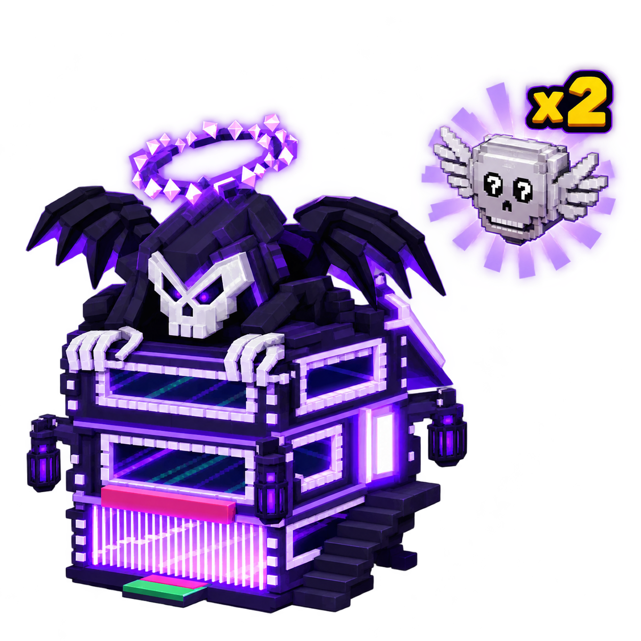 Steal a Brainrot Shop Reaper Base+2 Premium Skull Blocks