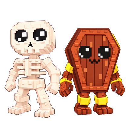 Steal a Brainrot Shop Skelly and Coffy