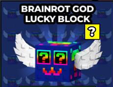 Steal a Brainrot Shop Brainrot God Lucky Block