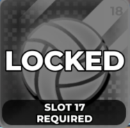 Volleyball Legends Shop Style Locked (Slot 17 Required)
