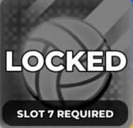 Volleyball Legends Shop Style Locked (Slot 7 Required)