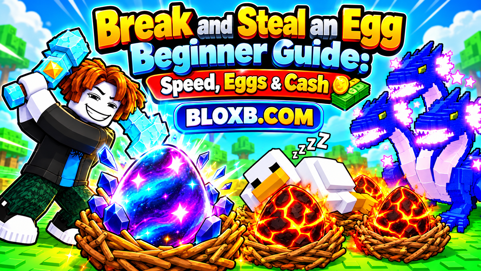 Break and Steal an Egg Beginner Guide: Speed, Eggs & Cash