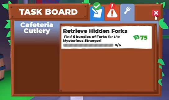 Cafeteria Cutlery Quest