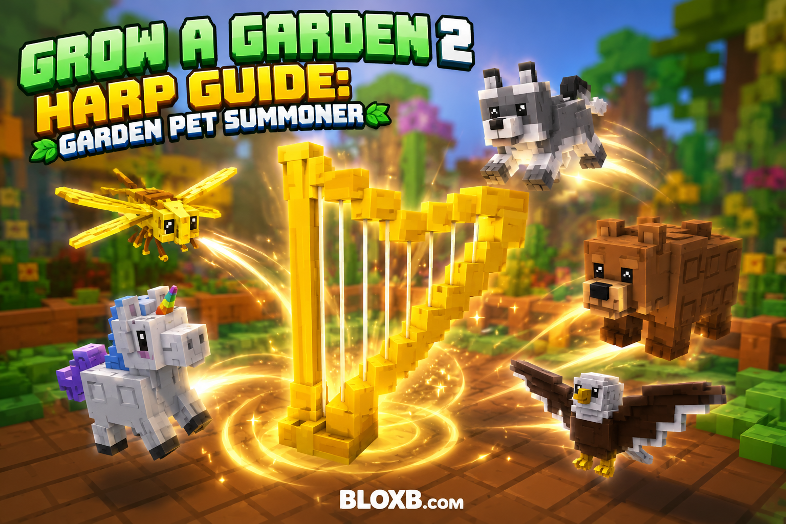 Grow a Garden 2 Harp Guide: Garden Pet Summoner