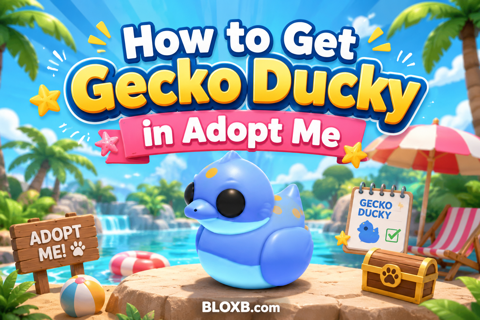 How to Get Gecko Ducky in Adopt Me
