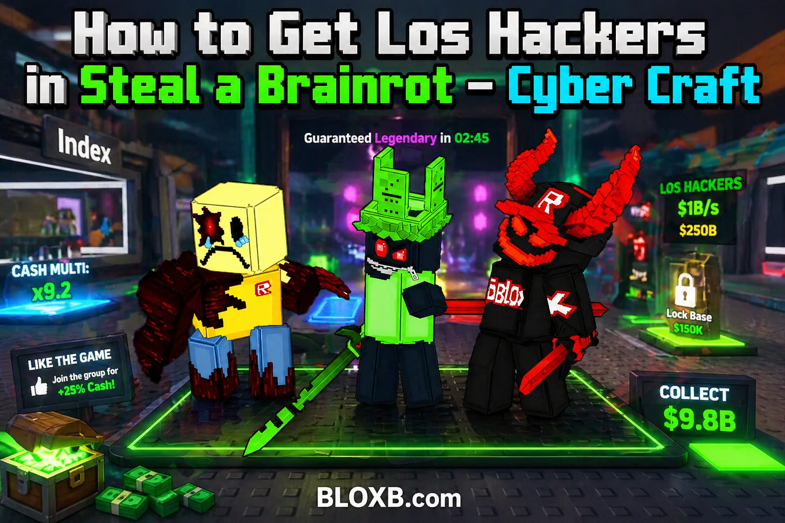 How to Get Los Hackers in Steal a Brainrot – Cyber Craft