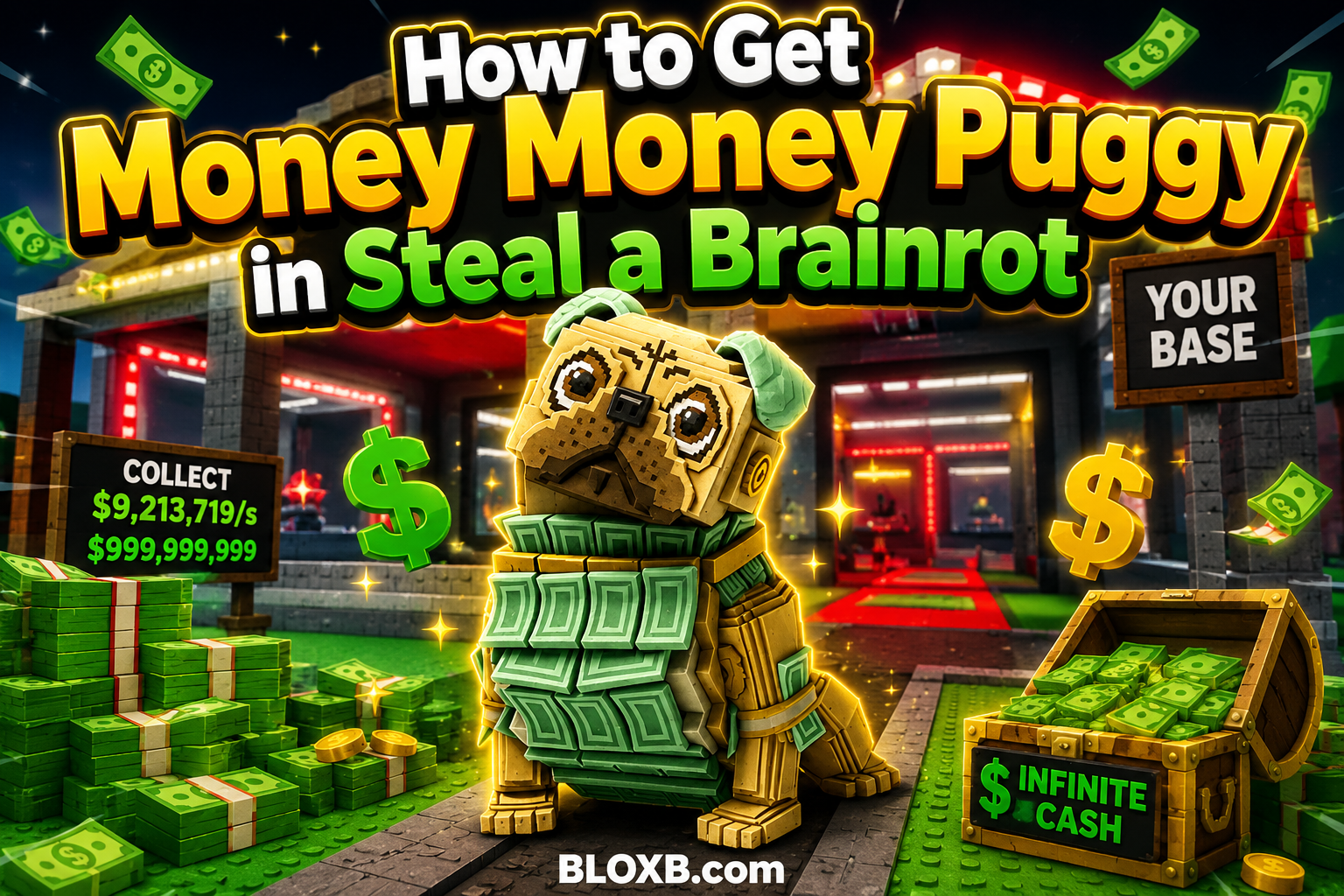 How to Get Money Money Puggy in Steal a Brainrot