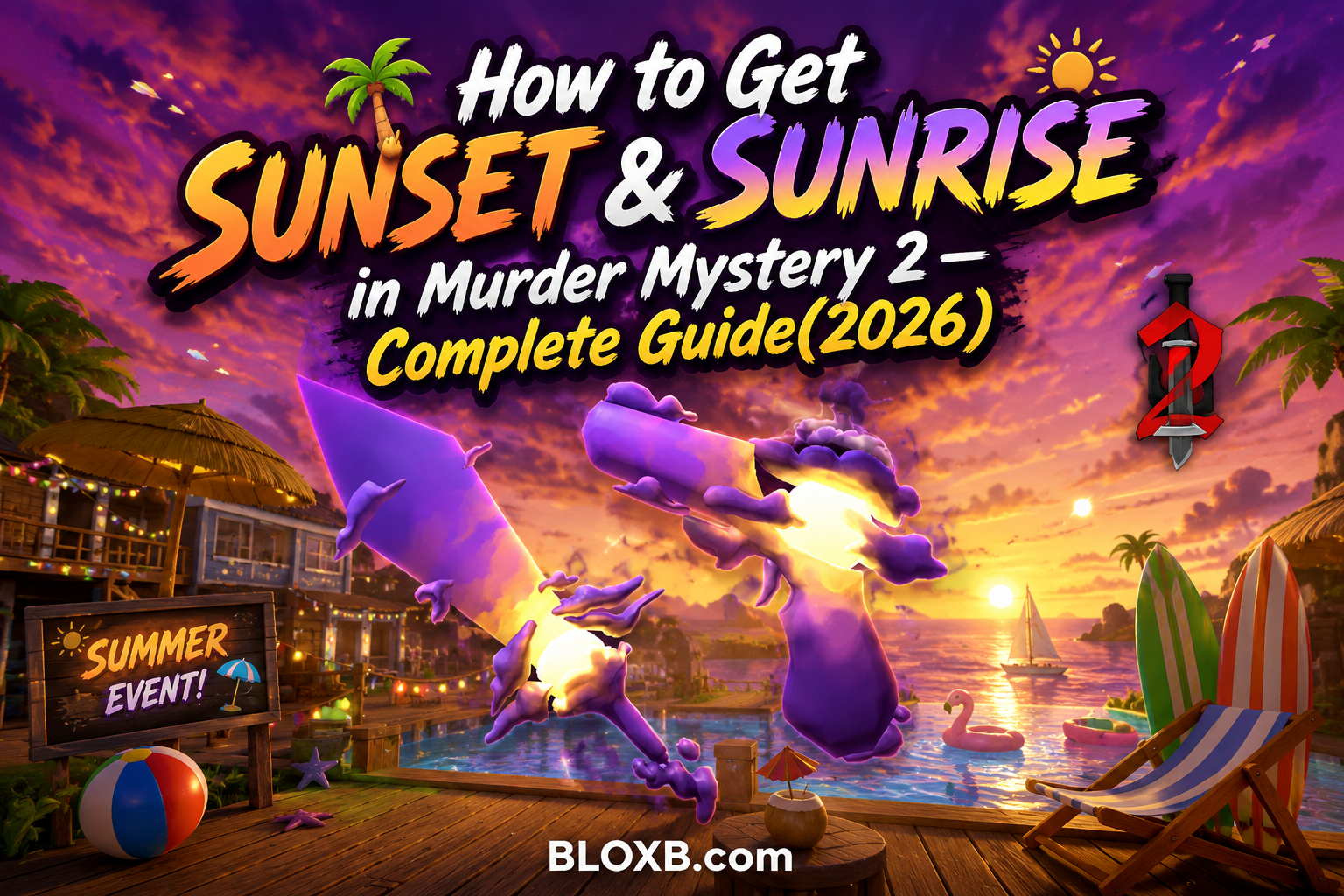 How to Get Sunset & Sunrise in Murder Mystery 2 — Complete Guide(2026)