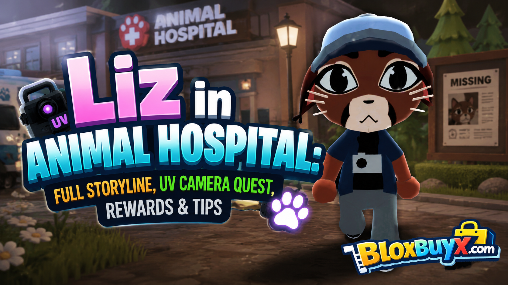 Liz in Animal Hospital: Full Storyline, UV Camera Quest, Rewards & Tips