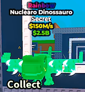 Rainbow Nuclearo Dinossauro 