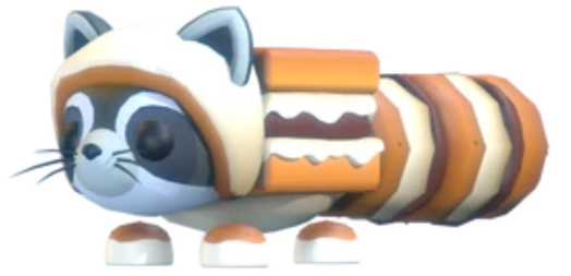 S'mores Raccoon Appearance