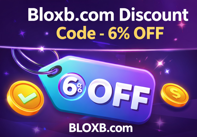 Bloxb.com Discount Code - 6% OFF