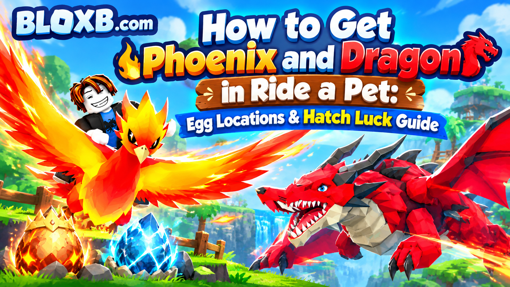 How to Get Phoenix and Dragon in Ride a Pet